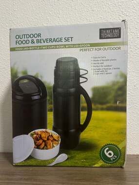 Thinktank Technology 6-Piece Outdoor Food and Beverage Set KC69019